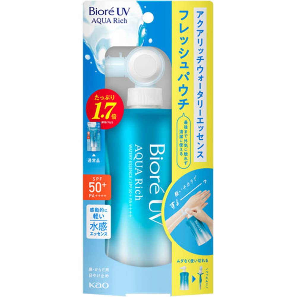 【未使用】10個 Biore日焼け止めAQUA Rich SPF50+ 100g Amazon.co.jp: Biore UV Aqua Rich Light Up Essence SPF50