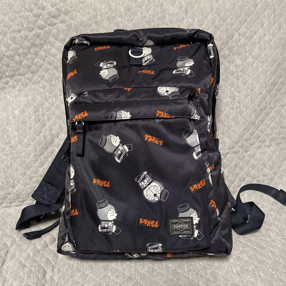 PORTER ドラえもん リュック・バックパック PORTER Backpack Rucksack Doraemon Collaboration bag black