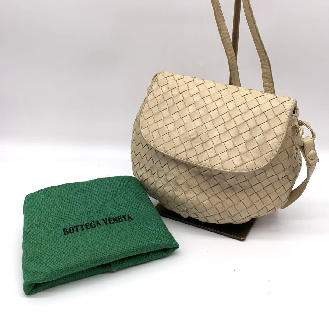 BOTTEGA VENETA★Intrecciomirage Leather Shoulder Bag VINTAGE Bottega Veneta Shoulder Bag Intrecciato | eBay