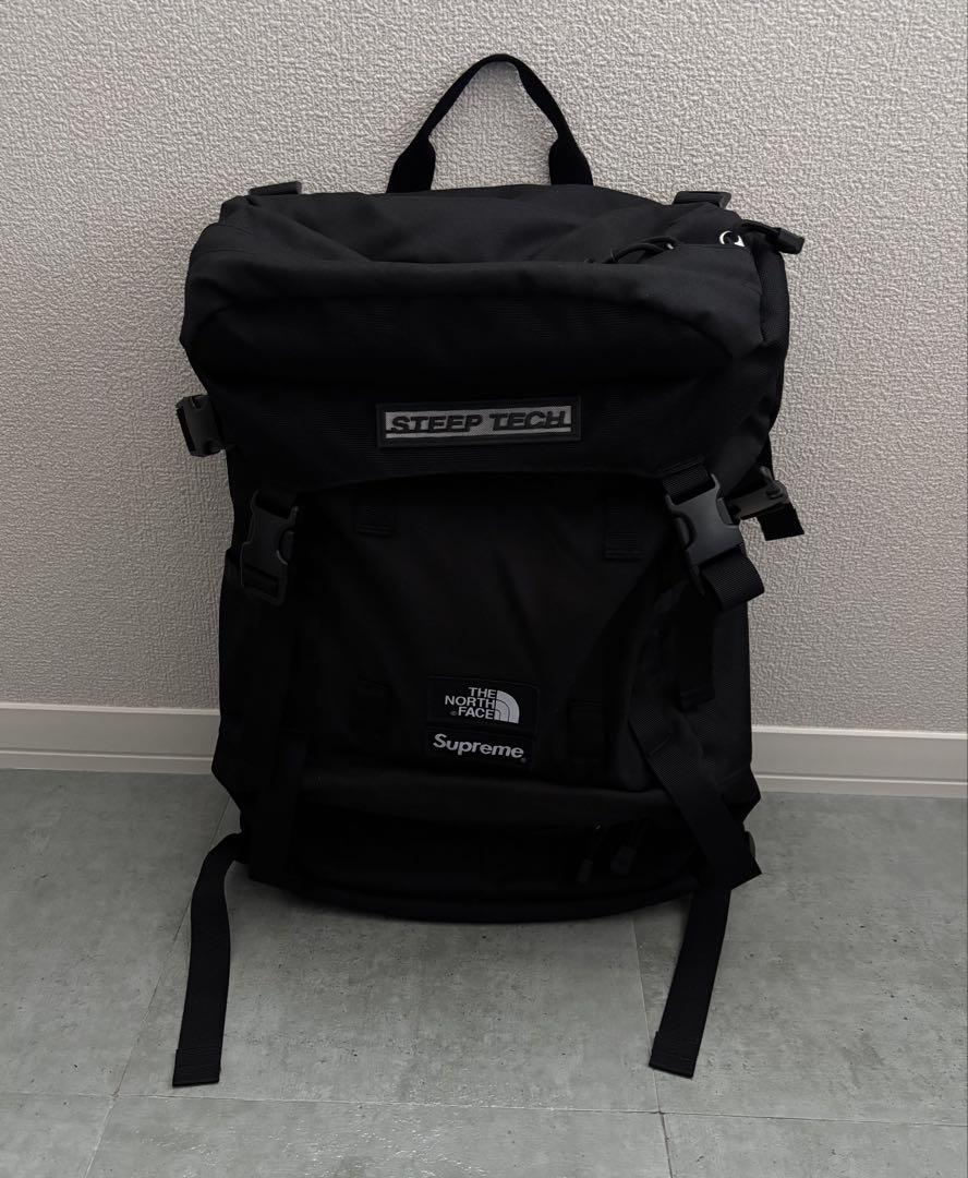 supreme×the north face Black backpack Supreme The North Face Steep Tech Backpack Black - SS16 - US